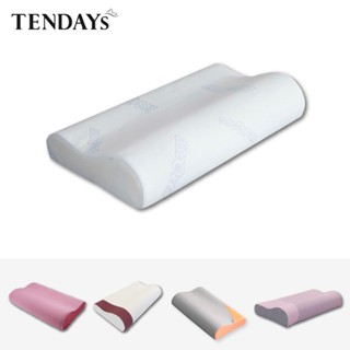 【TENDAYS】記憶枕 玩色柔眠枕 晨曦白 5色可選（8cm 10cm 枕頭高度可選）人體工學枕