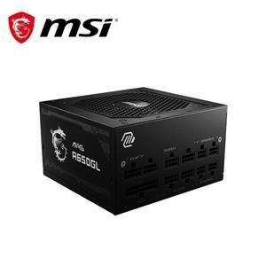 微星MSI MAG A650GL全模組化扁平線材 80 PLUS 金牌認證 ●DC DC 模組的 LLC保固 7年