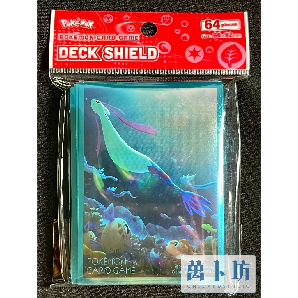 萬卡坊 / 寶可夢 PTCG 中文版 美納斯ex 醜醜魚 卡套 64張