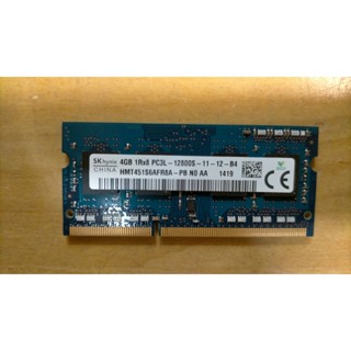 D.筆記型電腦記憶體- Hynix HMT451S6AFR8A-PB 4GB PC3-12800 DDR3 直購價120