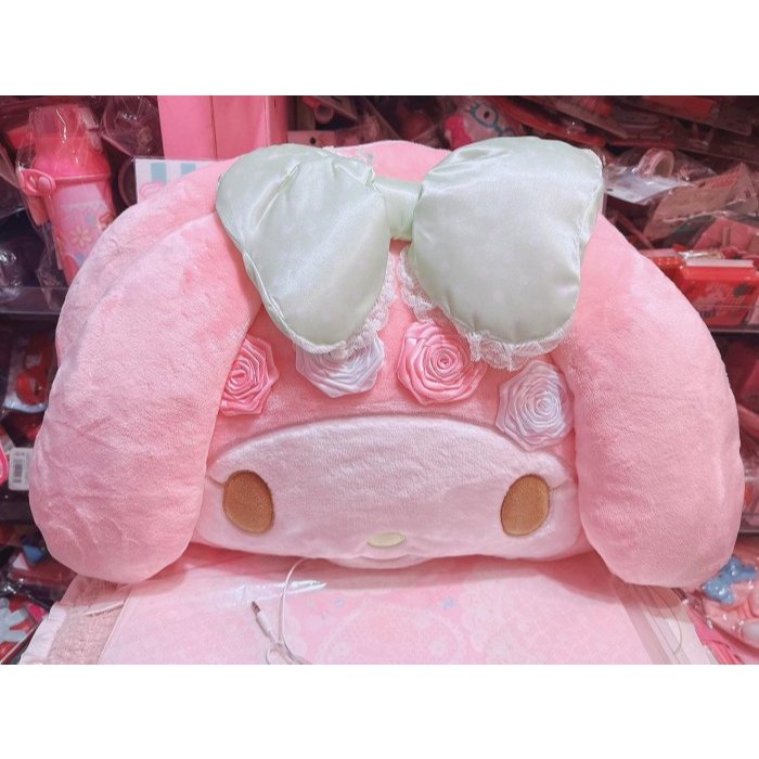 ♥小玫瑰日本精品♥ 現貨 美樂蒂 絕版 造型枕 抱枕 喇叭靠枕 ~8