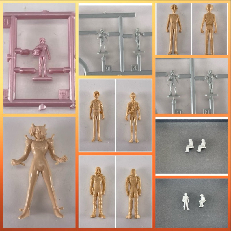 《殺肉天堂》鋼彈駕駛 小人 駕駛員 1/144 1/100 1/60 鋼彈 MG HG RG