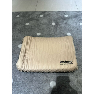 二手 NOBANA 3D 自動充氣枕 紓壓 人體工學 自動充氣 高彈性 枕頭 露營枕