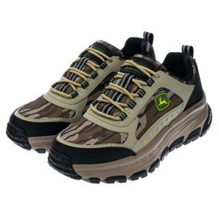 SKECHERS 男鞋 戶外越野系列 D'LUX TREKKER - JOHN DEERE - 256014CAMO