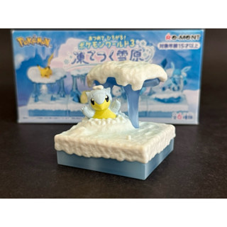 Re-ment 寶可夢 正版 極凍雪原 穿山鼠 公仔 盒玩 食玩 非 皮卡丘 海豹球 小山豬 冰六尾 雪吞蟲 雪童子