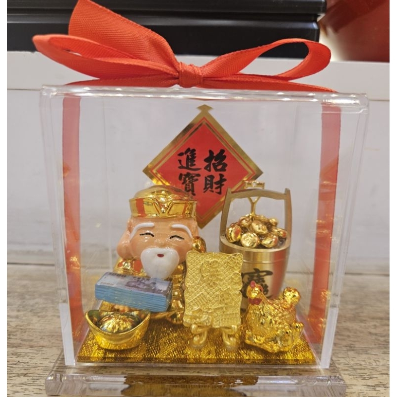 紫南宮爆單一桶金  招財一桶金 抱錢土地公 金雞