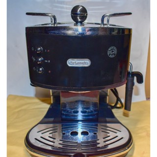​DeLonghi 迪朗奇 ECO310復古義式咖啡機 110V ICONA 系列 黑色 二手