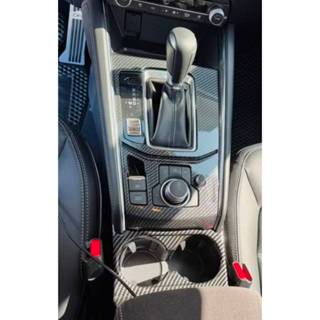 ~歐力斯~馬自達 MAZDA 17-25年 2代 CX-5 CX5 排檔面板 中控面板 排檔框 水杯框 2片裝 碳纖維紋