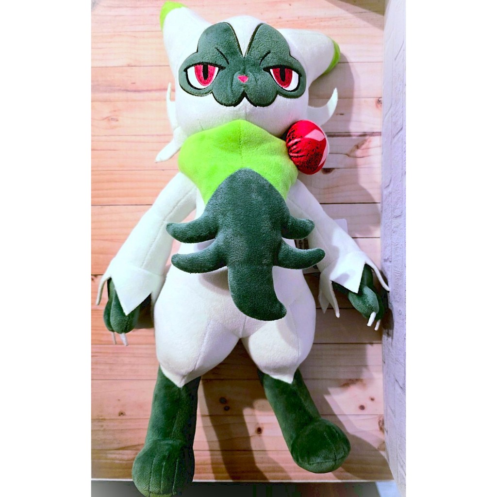 湯包日貨坊 ☆現貨★ 日本限定 寶可夢 魔幻假面喵 娃娃 45cm 寶可夢朱紫 新葉喵 精靈寶可夢