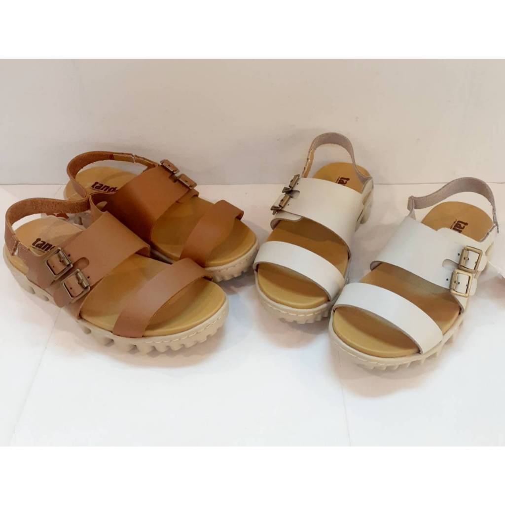 [kikishoes] tango 專櫃款 牛皮手工涼鞋 氣墊柔軟涼鞋 止滑 緩震 台灣製 可以調整腳背寬度涼鞋民族風格