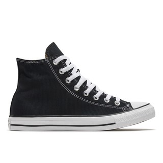 【Converse】男/女-基本款高筒黑帆布鞋 (M9160C)