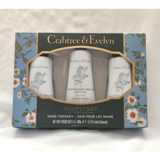 Crabtree & Evelyn 瑰柏翠 水澤香蕀叢花 護手霜 100g x3 三件組禮盒