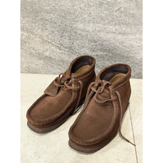 Clarks Wallabee boot 袋鼠鞋 咖啡 麂皮 UK6
