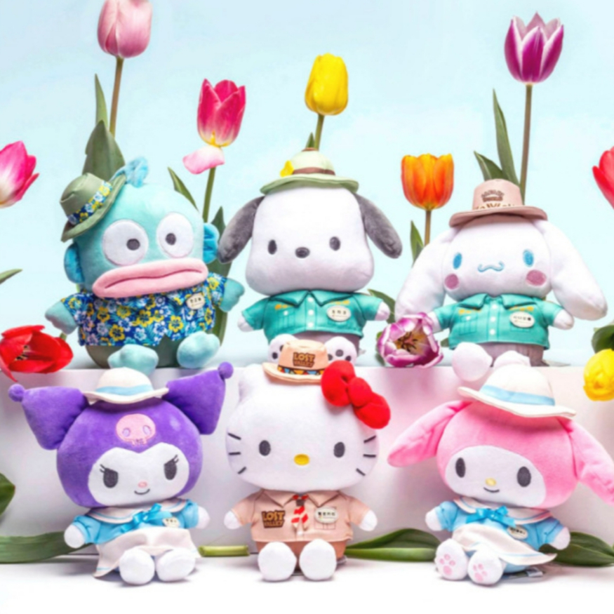 𝐘𝐙🌸微代購【預購】韓國 Everland 愛寶樂園 x Sanrio 三麗鷗 聯名 娃娃 吊飾 側背包 多款