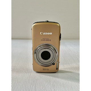 Canon Digital IXUS 200 IS復古CCD 輕觸螢幕咖啡金