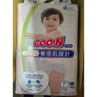 大王GOON敏感肌設計L黏貼尿布48片