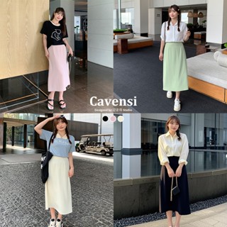 【Cavensi】專櫃品質M-5XL 獨家自訂 素面西裝裙 百搭顯瘦 長裙 短裙 西裝長裙 大尺碼 半身裙 S11 S1