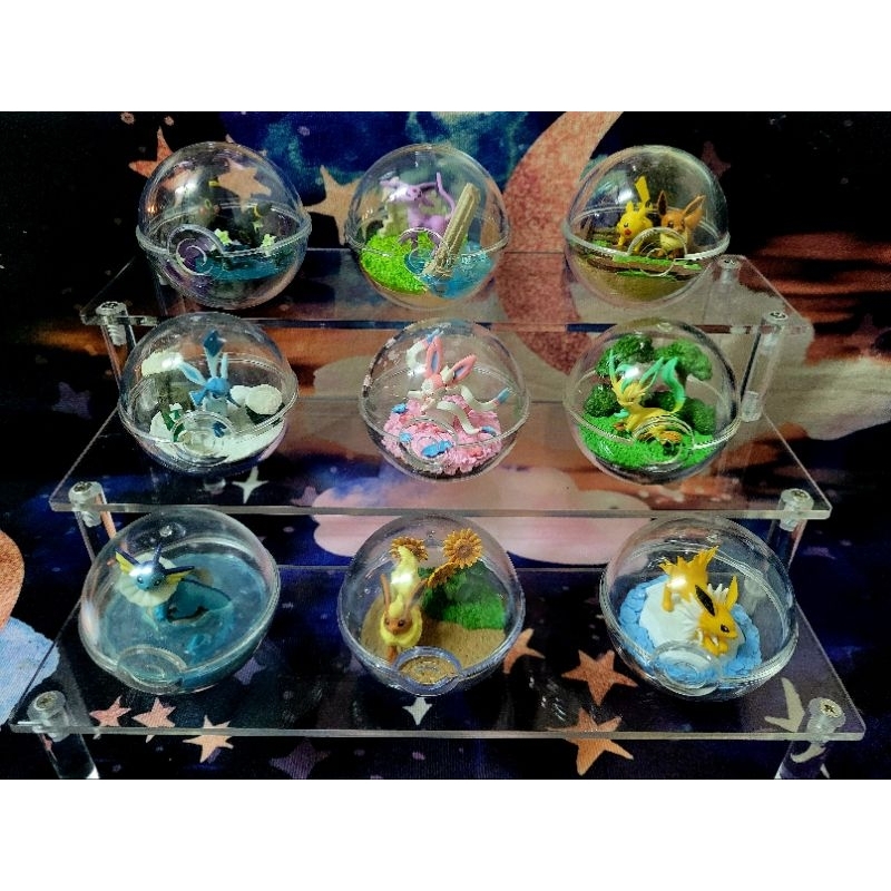 Re-MeNT 寶可夢 伊布盆景球 仙子伊布 葉伊布 冰伊布 太陽伊布 月亮伊布 雷伊布 火伊布 水伊布  可直接下單