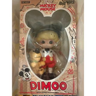 POP MART 泡泡瑪特 正品DIMOO 米奇 1/8可動人偶