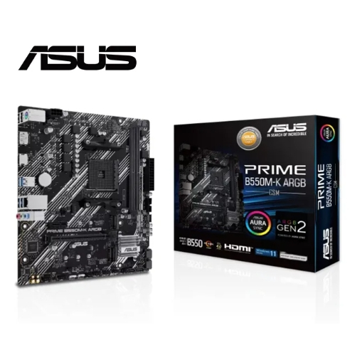 全新 ASUS 華碩 PRIME B550M-K ARGB-CSM 主機板