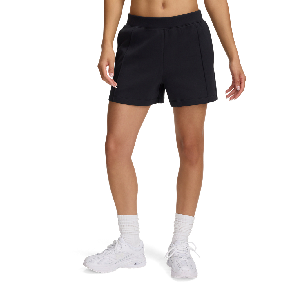 【UNDER ARMOUR】UA 女 Unstoppable Fleece 短褲_1389680-001