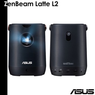 ASUS 送100吋投影布幕 華碩 ZenBeam Latte L2 投影機 LED 內有電視盒