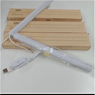 現貨LED高效能高清晰護眼燈條管USB開關燈管白光柔光不閃頻