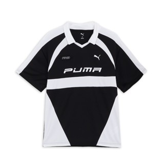 PUMA 短T 流行系列 黑色 足球風 POLO衫 短袖 T恤 中性 63124201