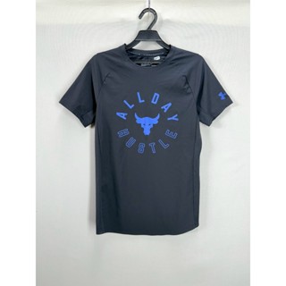 Under Armour Heat Gear系列 字母印花 男款合身版型短袖運動上衣【衫佳衣】