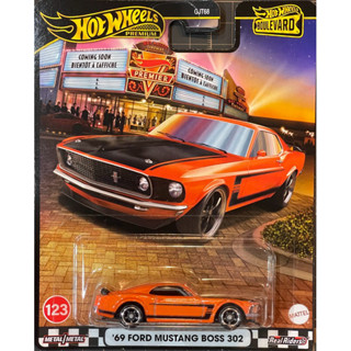 風火輪 Hot Wheels 金標 膠胎 林蔭大道 福特 ‘69 FORD MUSTANG BOSS 302