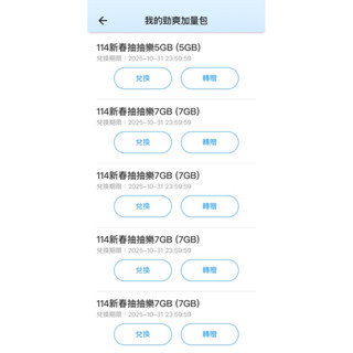 2025『中華電信 』網路流量 上網流量 如意卡 預付卡可用 。下單前請先聊聊確認數量