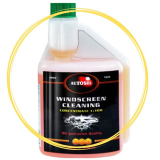 便宜小小舖-AUTOSOL 德國1:100濃縮雨刷精(500ml) 蟲屍 頑垢 油墨 防眩光 除油膜 玻璃清潔