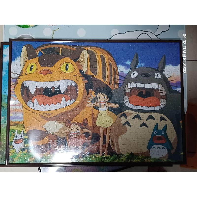 二手拼圖 龍貓 500片含框