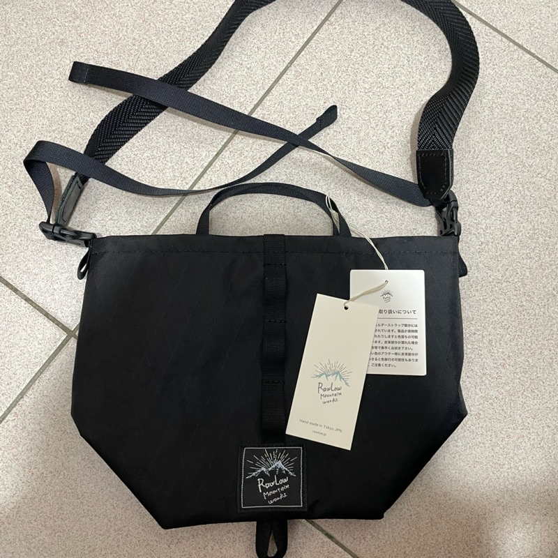 全新Rawlow Mountain Works Tabitibi Tote X-Pac 防水尼龍包 黑色