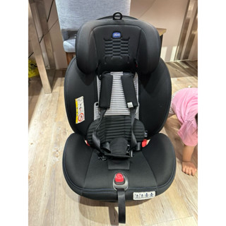 ［二手］Chicco Seat 4 Fix ISOFIX 成長型汽車安全座椅，加贈二手汽座保護墊及寶寶後照鏡