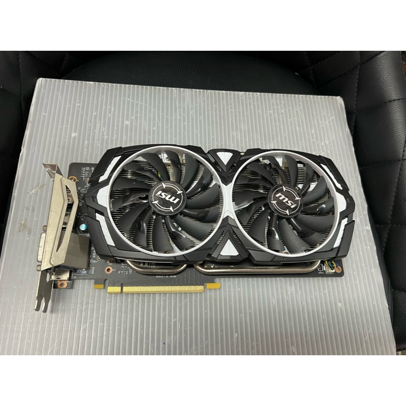 電腦雜貨店～MSI 微星GeForce GTX1060 ARMOR 3G OCV1顯示卡 二手良品$1300