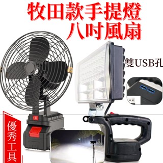 20V 探照燈 露營燈 牧田插腳 緊急照明燈 工地照明燈 18V 充電式燈 戶外LED超亮燈 LED工作燈 照明燈
