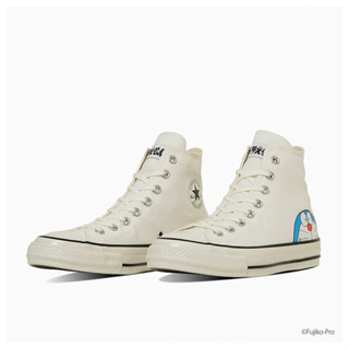 未來百貨 - 哆啦A夢 x CONVERSE 聯名 全白 帆布鞋