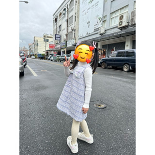 💕香水娜娜 珠片蝴蝶結背心洋裝 尺寸110cm