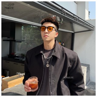 MuLEE選物臺灣出貨🕶️—韓系潮流百搭墨鏡 微圓框 GD 穿搭 時尚 太陽眼鏡 韓國 偏光眼鏡 小紅書 ins風 彩色