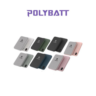 【POLYBATT】5000mAh磁吸無線行動電源 磁吸三用快充行動電源 行充 快充 磁吸 行動電源 無線