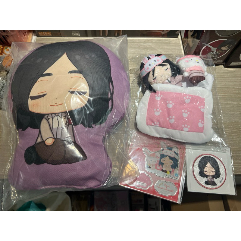［健薯寶寶］⚠️10/29更新皮克專區⚠️日版 進擊的巨人 皮克 靠枕 娃娃吊飾 三麗鷗 立牌 布胸章 全新未拆 劇場版