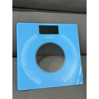 【二手】KOLIN 歌林 大螢幕電子體重計 藍色 KWN-DLW804 省電 LED 體重計 體重機