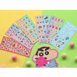 S MATE【現貨】❤️韓國 CRAYON SHIN-CHAN 蠟筆小新 彩色貼紙 日記伴侶 PLAY紙質貼紙