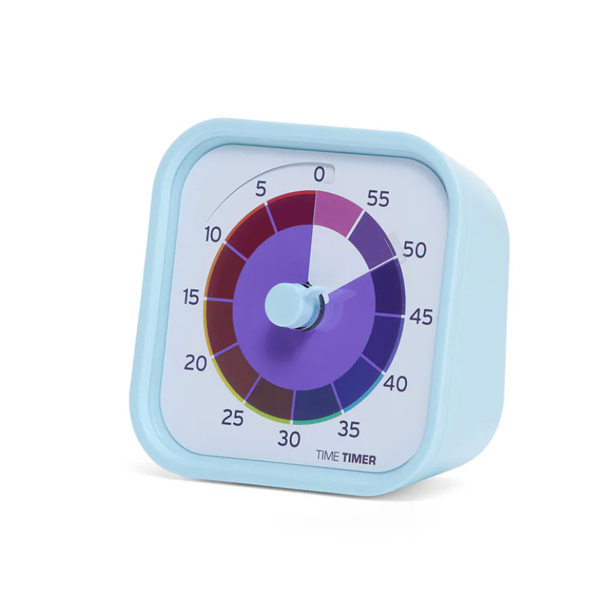 Time Timer MOD 倒數實感計時器-彩虹｜視覺化時間管理｜兒童專注訓練｜親子教養神器 051497416041