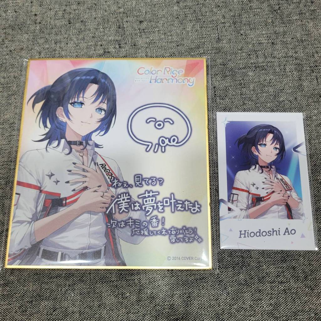 hololive 6th fes. EXPO2025 ReGLOSS 色紙 拍立得(檢索:火威青)
