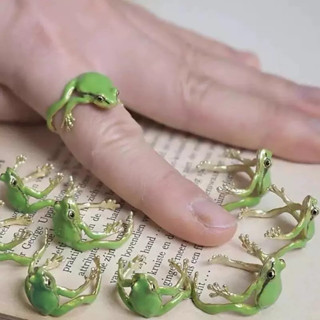 青蛙造型戒指｜造型飾品 戒指 造型戒指 搞怪禮物 搞笑禮物 生日禮物 送禮首選 禮物推薦