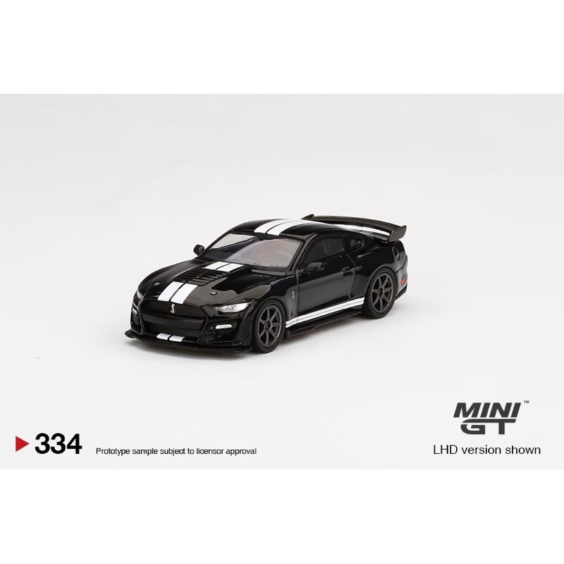 先聊聊 MINI GT 334 福特 Ford Mustang Shelby 野馬 GT500 黑