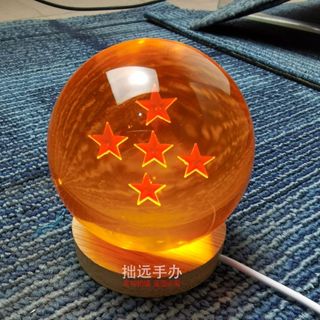 免運❤️七龍珠限定禮盒七龍珠周邊 發光願望球水晶球 夜燈 七星龍珠許願燈 桌搭 手辦 治癒系 桌面 擺飾
