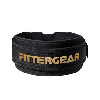 【FITTERGEAR】 舒適腰帶 軍綠/黑色 (深蹲 硬舉 專業運動 握推 穩定核心 力量訓練 舉重 護腰)